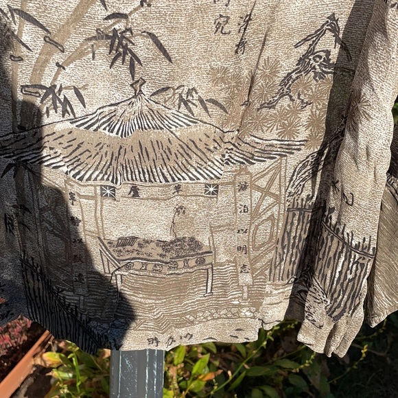 Chico’s transparent women’s long sleeve button down blouse size 1 - Picture 7 of 8